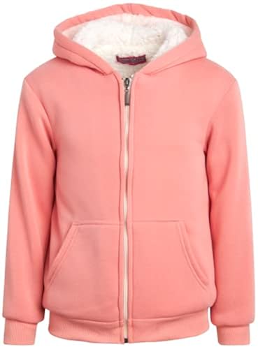 Coney Island Girls Sweatshirt Cozy Warm Sherpa Lined Soft Fleece