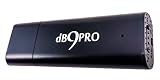 Digital Audio Recorder by dB9PRO [Black] - 8GB / 96 Hrs Capacity Mini Digital Voice Recording Device & Dictaphone - USB Spy Voice Recorder with Microphone! With 2 Lanyards! NEVER MISS ANOTHER WORD!