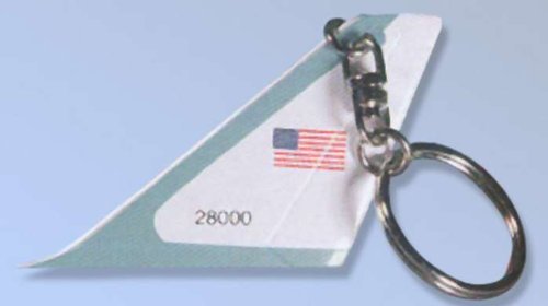 Air Force One Tail Keychain