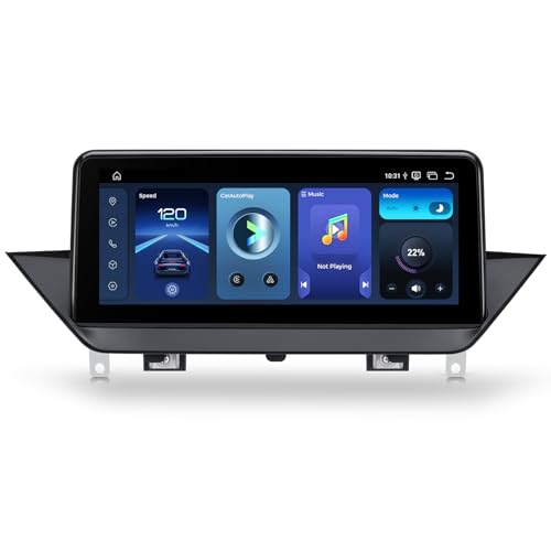 XTRONS Qualcomm Snapdragon 662 Octa Core 8+128GB Multimedia Player, 10.25 Inch IPS Built-in 4G LTE Car Play Android Car WiFi Bluetooth GPS Android Car Radio for X1 E84 2009-2015