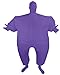 Suit Inflatable Blow up Full Body Jumpsuit Costume (Purple)