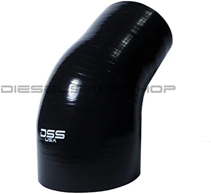 Dieselspeedshop 1994-2002 Dodge Cummins ANGLED BLACK intercooler boot