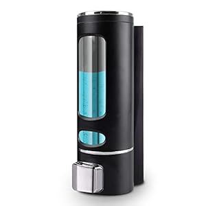 Handzeep-dispenser Single/Double Black Soap Dispenser Wall-Mount Douche Bad Shampoo Dispenser Vloeibare zeepcontainer…