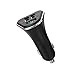 Amerzam Car Charger,5.2A/25W 3 Port USB Car Charger iPhone 6S Plus 6 Plus 6 5SE 5S 5 5C 4S, Samsung Galaxy S7 S6 Edge Plus Note 5 4 S5 Tab S, LG, G5, G4, HTC, Nexus 5X 6P, iPad