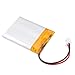 uxcell Power Supply DC 3.7V 850mAh 102535 Li-ion Rechargeable Lithium Polymer Li-Po Battery