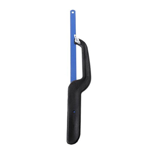 ULKEME 12 Inch Light Duty Close Quarter Hacksaw Black With Blade - Thumbnail 6