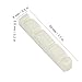 Alomejor 2 Pcs Bass Guitar Nut Plastic Guitar String Bridge Nut for Electric Bass Replacement Parts(445.88mm)thumb 3