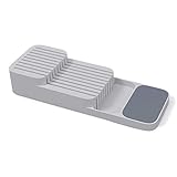 Dusdombr Kitchen Drawer Organizer Tray for Knives