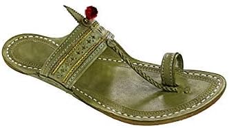 KOLHAPURI CHAPPAL Original Splendid Seaweed kapshi Red Gonda For Men Slipper Sandal
