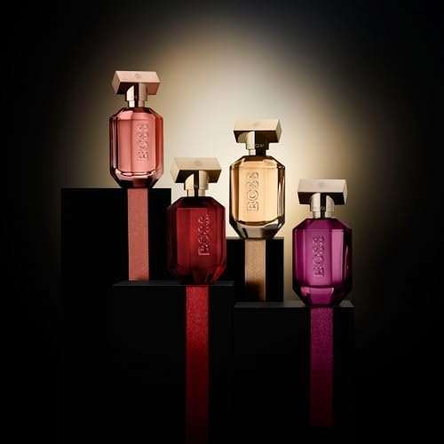 BOSS The Scent Magnetic Eau de Parfum para Mujer | Fragancia femenina ambarina aalmizclada con notas de flor de osmanto | Larga duración | 50 ml