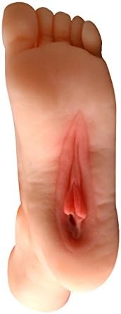 WuXi Chuannan Male Stroker 1 Pc Soft Silicone Lifesize Female Mannequin Leg Foot with Vagina Pocket, Sex Toy Masturbation