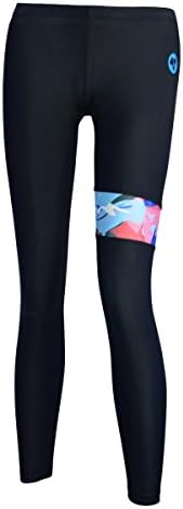LEEYA UPF 50+ Women's Surfing Leggings Swimming Tights Surfing Running Yoga Pants Casual