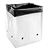 DL Wholesale Grow1 Plastic Grow Bags for Plants (Black/White) (100-pack, 1/2 Gallon)thumb 1