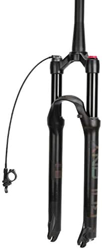 DBoy Tapered Fork MTB Bicycle Air Fat Fork 26/27.5/29 inch Mountain Bike Suspension Fork 9mm Axle Bicycle Forks Smart Lock Out Damping Adjust 100mm Travel Cycling Fork