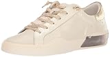 Dolce Vita Women's Zina Plush Sneaker, White Sliced