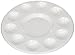 Olia Design Round Professional Plastic Paint Platte Tray White - RoundPlatte