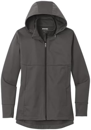SPORT-TEK Unisex Hooded Soft Shell Jacket | Cozy Rain Jacket for