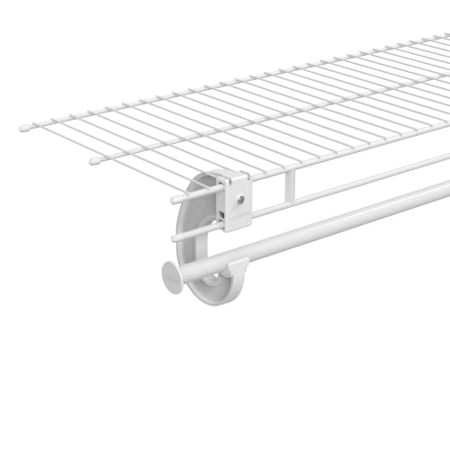 ClosetMaid 5655 Hang Rod Support Conversion Bracket, White Pricepulse