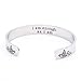 LParkin I Am Enough As I Am Bracelet (Cuff-Bracelet)