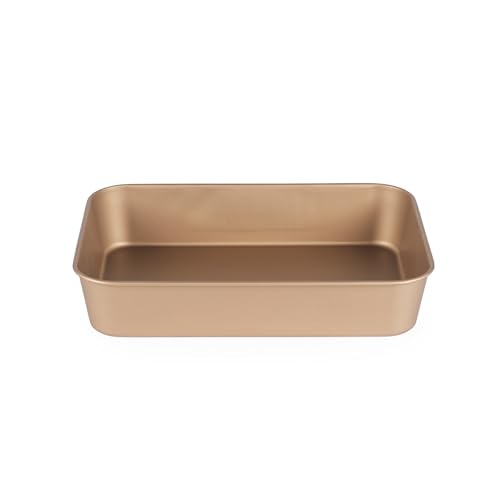 Russell Hobbs Opulence Plat à rôtir 40 cm – Antiadhésif, Rôtissoire rectangulaire profonde, Compatible lave-vaisselle, Facile à nettoyer, Léger, Sans PFOA, Résistant au four jusqu'à 220°C
