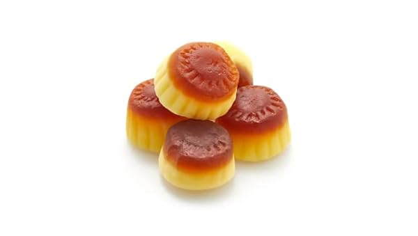 YUPIK GUMMY CREME BRULEE, 2.2 LB (35.2 OZ), GLUTEN-FREE, SOFT & CHEWY GUMMIES, CREAMY FLAVOR, DESSERT-LIKE TREATS, SWEET CANDY, DELICIOUS SNACK, IDEAL FOR GIFTING & HOLIDAYS