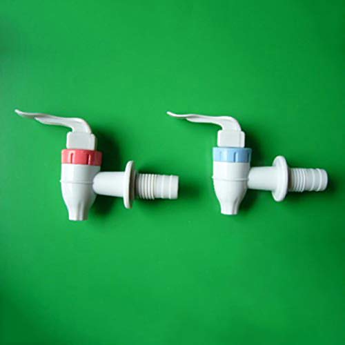 ?Water Dispenser Tap Maserfaliw Universal Plastic Push Type Cold Hot Water Dispenser Tap Faucet Replacement - Blue, Housewares, Offices, Outdoor, Holiday Gifts. - Thumbnail 5