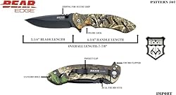 Bear Edge 4 1/4" Predator Series Brisk 1.0 Frame