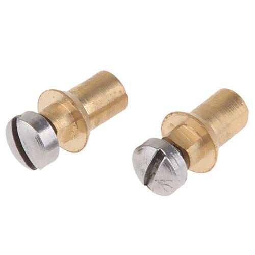 2x Saxophone Adjustment Screws for Alto/Tenor/Soprano Sax Replacement Parts