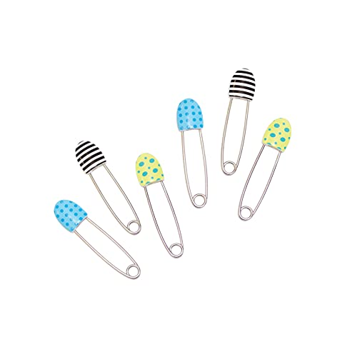 Sassy Sassy Decorative Diaper Pins 6 Count