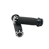 Motorcycle Hand Grips 1 Inch Handlebar Bars Grip Custom For Harley-Davidson Sportster 1000 1100 1200 883 Black