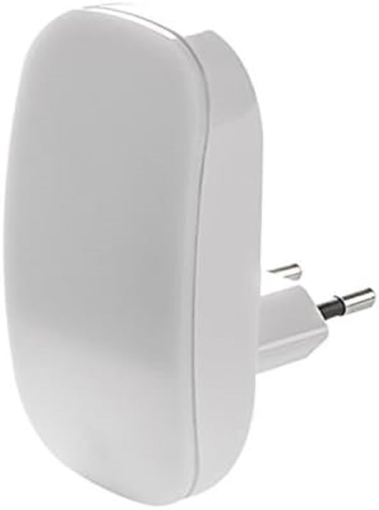 Unitec LED Night Light Mini Mouse with Twilight Sensor, Plastic, White, 18.5 x 11.5 x 6 cm