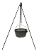 STANSPORT Cast Iron Camping Tripod for Outdoor Campfire Cooking