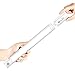 Motion Sensor Closet Lights, USB Rechargeable Under-Cabinet Lightening, 25 LED Wardrobe Lights, Detachable LED Night Light Bar for Bathroom, Bedroom, Gun Safe, Storage Room, T-04 White Light