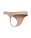 Under Armour Women's Pure Stretch Thong, Nude/White, Small
