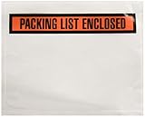 Sales4Less Packing List Envelopes 7.5" X