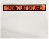 Sales4Less Packing List Envelopes 7.5" X