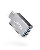 Anker USB C to USB 3.0 Adapter (Female), Type-C Adapter with Data Transfer Speed of Up to 5Gbps, Compatible with MacBook 2016, Samsung Galaxy Note 8, Galaxy S8 S8+ S9, Google Pixel, Nexus, and More