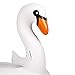 SunnyLife Luxury Inflatable Pool Ride On Float Beach Toy for Adults - White Swan
