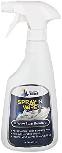 Spray N Wipe Mildew Stain Remover for Vinyl, Cushions, Canvas, Bimini's & Outdoor Umbrellas 16 fl oz