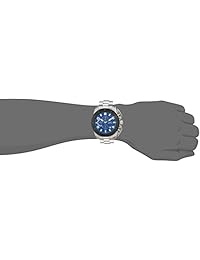 Invicta 'Pro Diver' cuarzo acero inoxidable reloj casual, Color: plateado (Modelo: 23405)