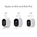 LANMU Security Camera Wall Mount, Magnetic Mount Compatible with Arlo, Arlo Pro/Pro 2, 360 Degree Rotation, Metal, Accessories (3 Pack)