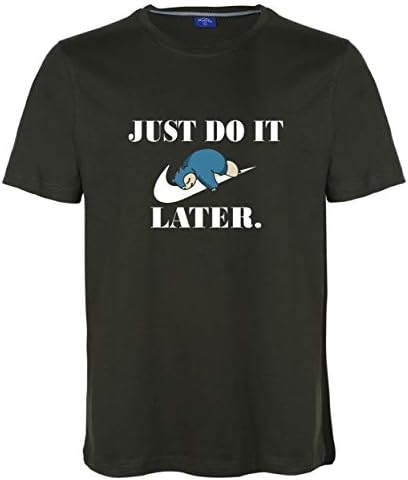 Ruffty - Just do it Later - Men's Cotton Tshirt