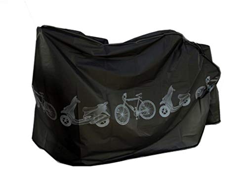Upgraded Bike Waterproof Cover Outdoor Bicycle Covers, Rain Sun UV Dust Wind Proof for Mountain Road Electric Bike, One Size