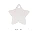 White Star Gift Tags,Blank Gift Tags with String,100 Pcs Kraft Paper Vintage Hang Tags With 100 Feet Natural Jute Twine