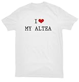 I LOVE MY ALTEA T-SHIRT, white, by Bertie, free worldwide shipping