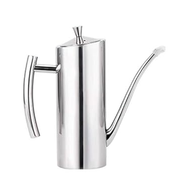 Amazon オリーブオイルポット304ステンレス鋼丸パイプオイルポット Amazon オリーブオイルポット304ステンレス鋼丸パイプオイルポット