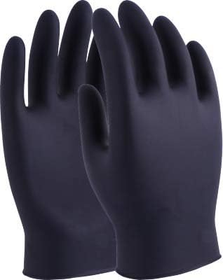 DG-Black-X2 premium quality NBR nitrile disposable gloves - Box of 100