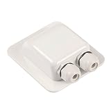 Waterproof ABS Double Cable Entry Gland for Solar Panels,Motorhomes,Caravans,Boats- for All Cable Types 6mm&sup2; to 12mm&sup2;