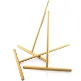 Lavesi Premium Crepe Spreader 3 Pack - Premium Cherry Wood Finish - Chef Approved - Make Crepes Smoothly & Effortlessly - Perfect Size for a More Natural Grip Saves Your Hands From Cramping