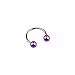 18 Pieces Captive Bead Ring BCR and Horseshoe Circular Barbell CBR (Nose, Ear) 18 Gauge 5/16